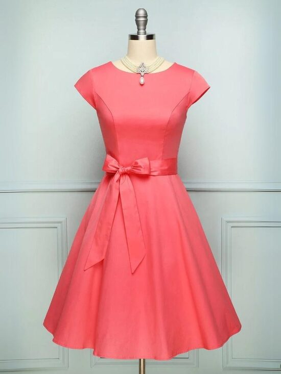 1950ndate Rockabilly stiilis kleit
