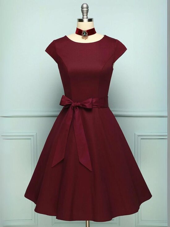 1950ndate Rockabilly stiilis kleit