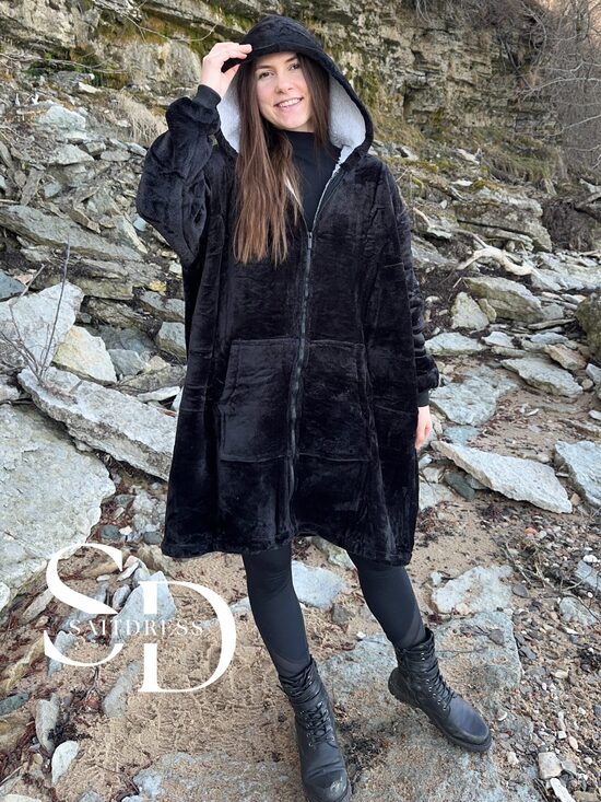 Sherpa fliisist lukuga pleed - pusa