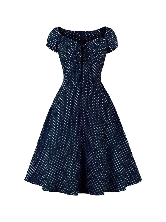 Mummuline 1950ndate Rockabilly stiilis kleit