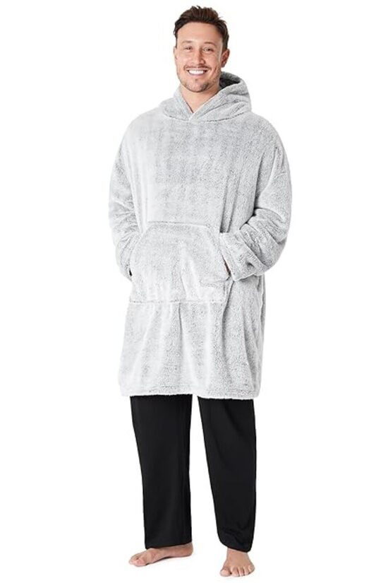 Unisex Teddy fliisist pusa - pleed, hall